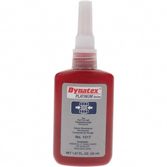 Barnes Distribution BD1517 Threadlocker Red, Liquid, 50 mL, Bottle