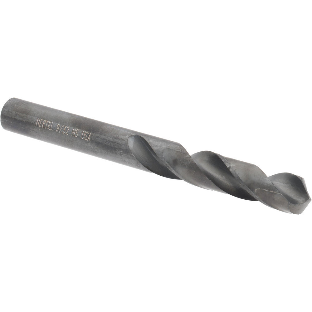 Hertel 61698619 Screw Machine Length Drill Bit 0.2812" Dia, 118 &deg, High Speed Steel