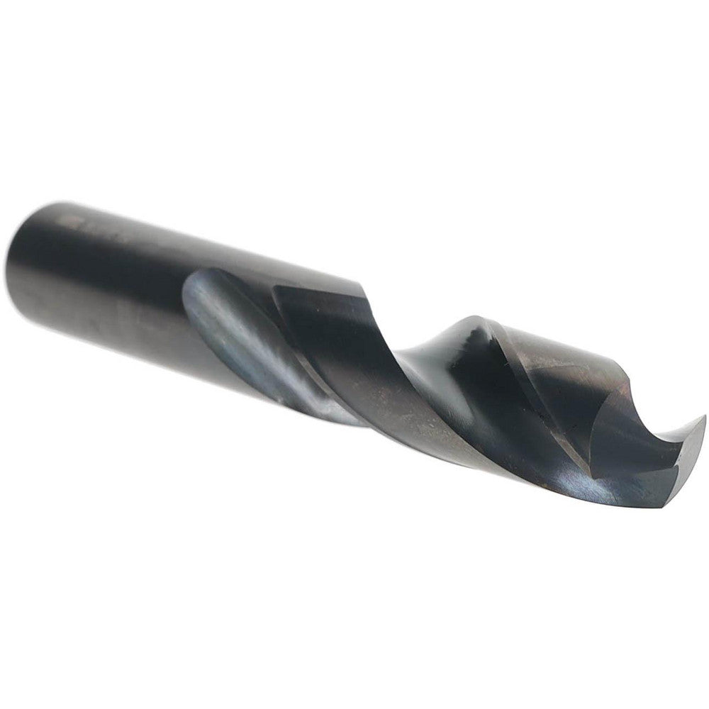 Hertel 61698650 Screw Machine Length Drill Bit 19/32" Dia, 118 &deg Point, High Speed Steel