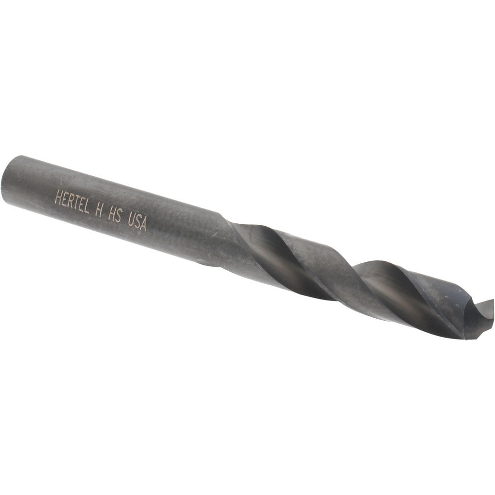 Hertel 61699070 Screw Machine Length Drill Bit 0.266" Dia, 118 &deg, High Speed Steel