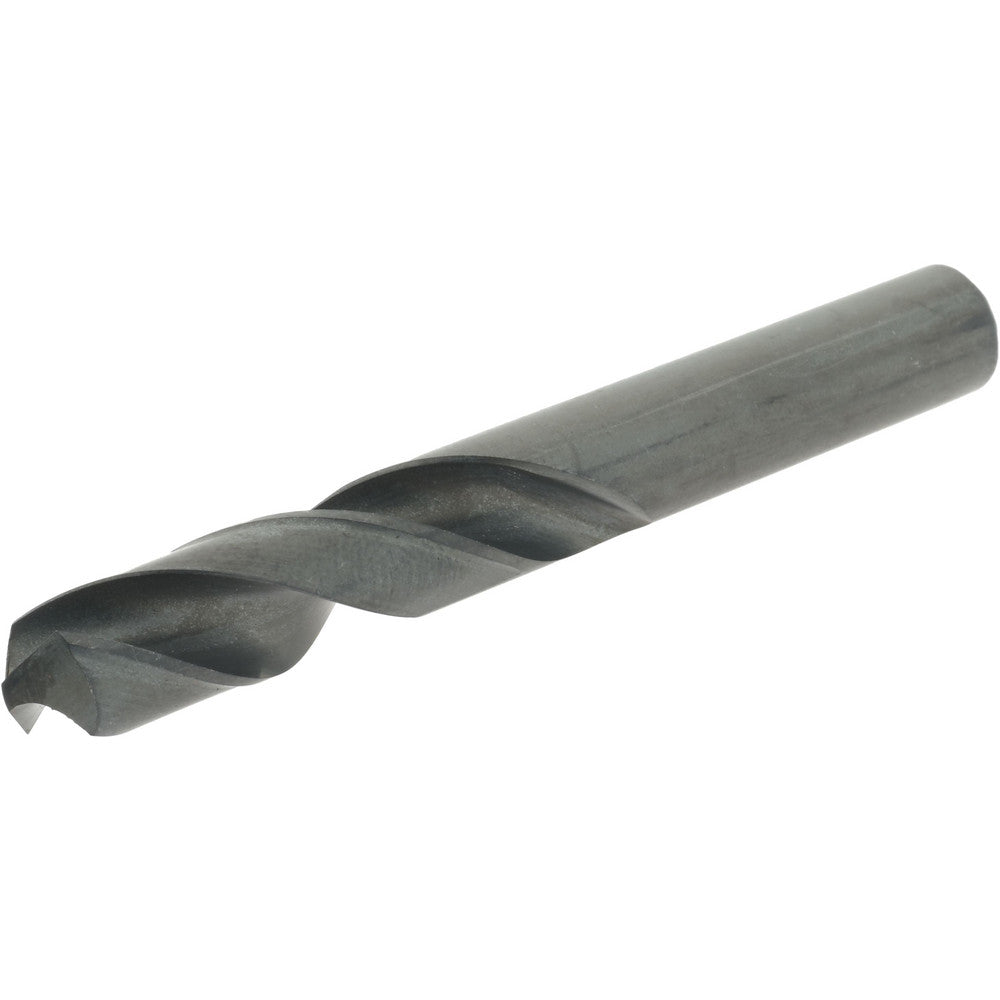 Hertel 61699179 Screw Machine Length Drill Bit 27/64" Dia, 118 &deg Point, High Speed Steel