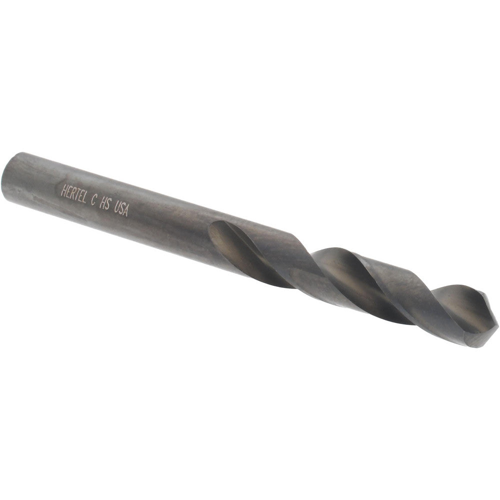 Hertel 61699310 Screw Machine Length Drill Bit 0.242" Dia, 118 &deg, High Speed Steel