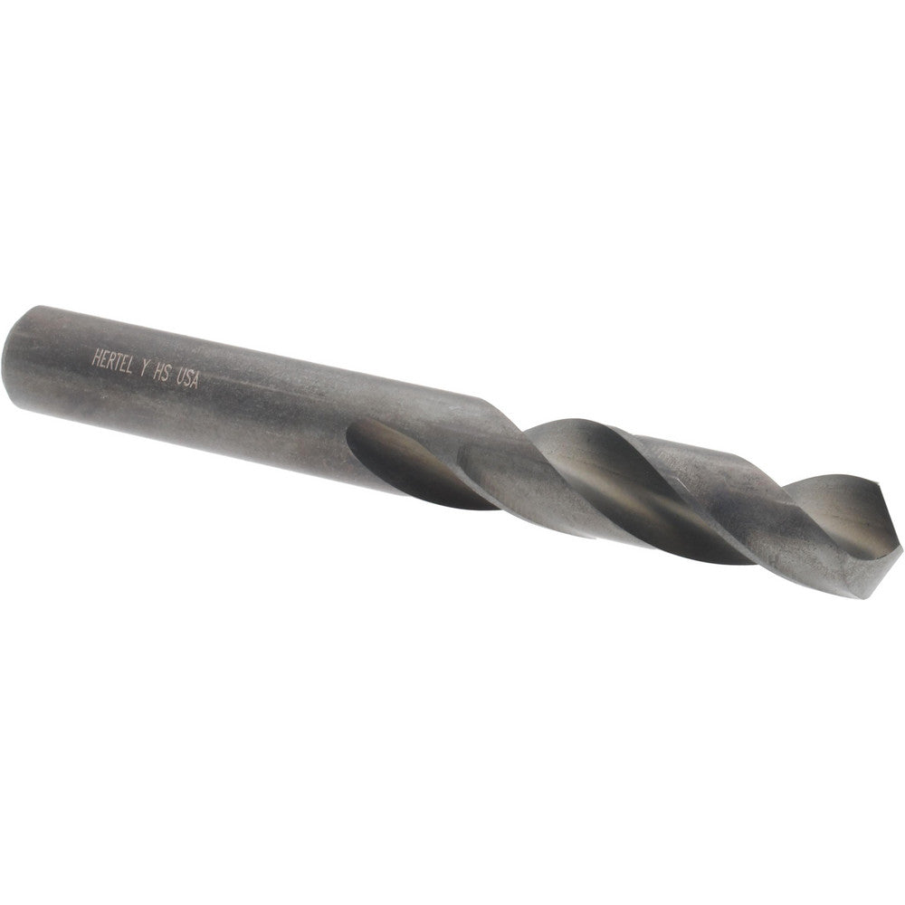 Hertel 61699468 Screw Machine Length Drill Bit 0.404" Dia, 118 &deg, High Speed Steel