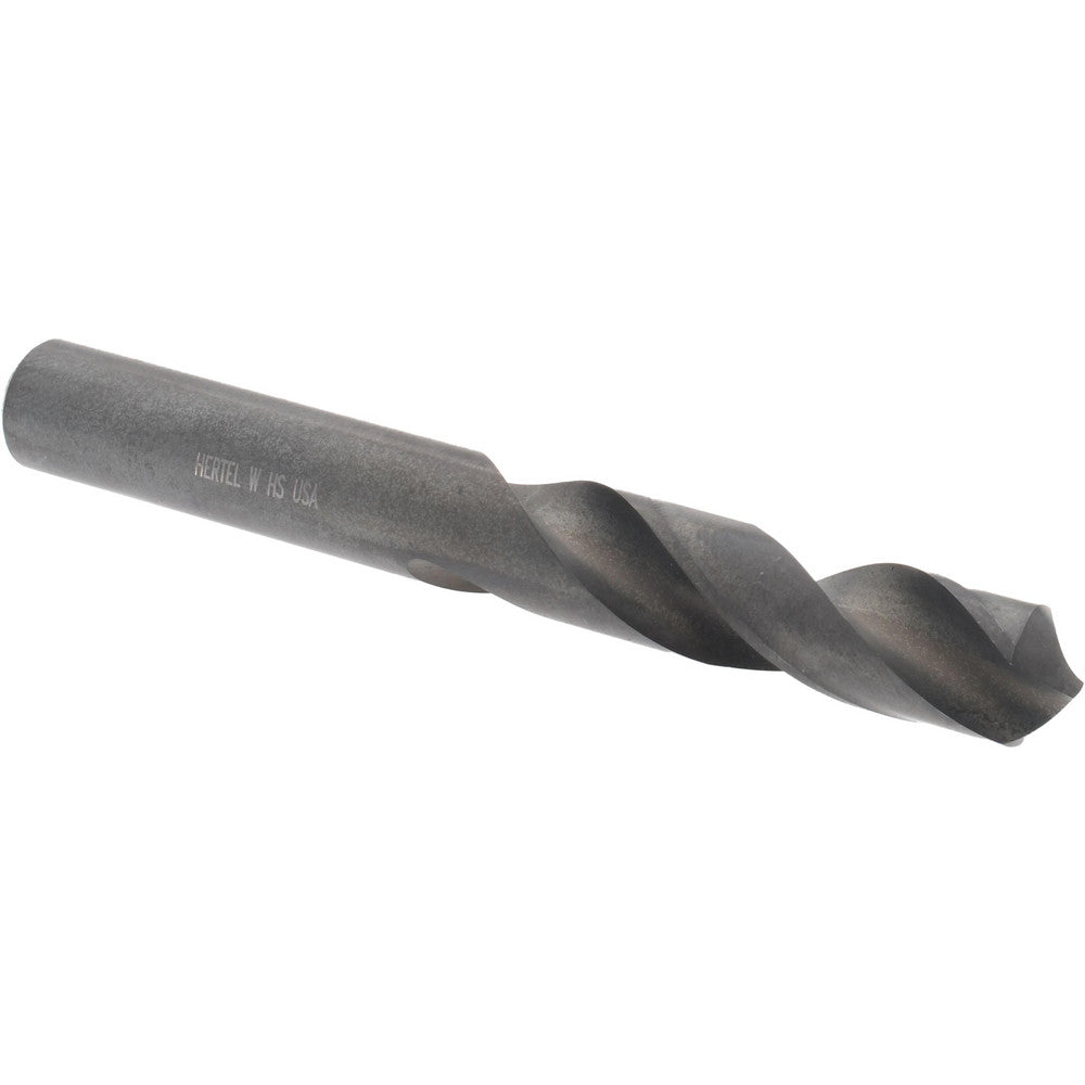 Hertel 61699781 Screw Machine Length Drill Bit 0.386" Dia, 118 &deg, High Speed Steel