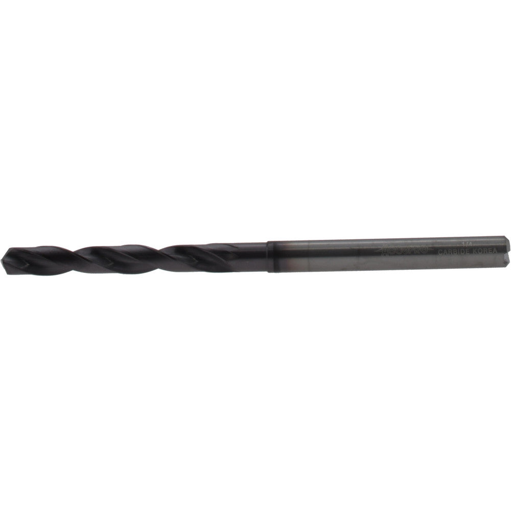 Accupro 4500182 Jobber Length Drill Bit 1/4" (0.2500) Dia, 140 deg, Solid Carbide