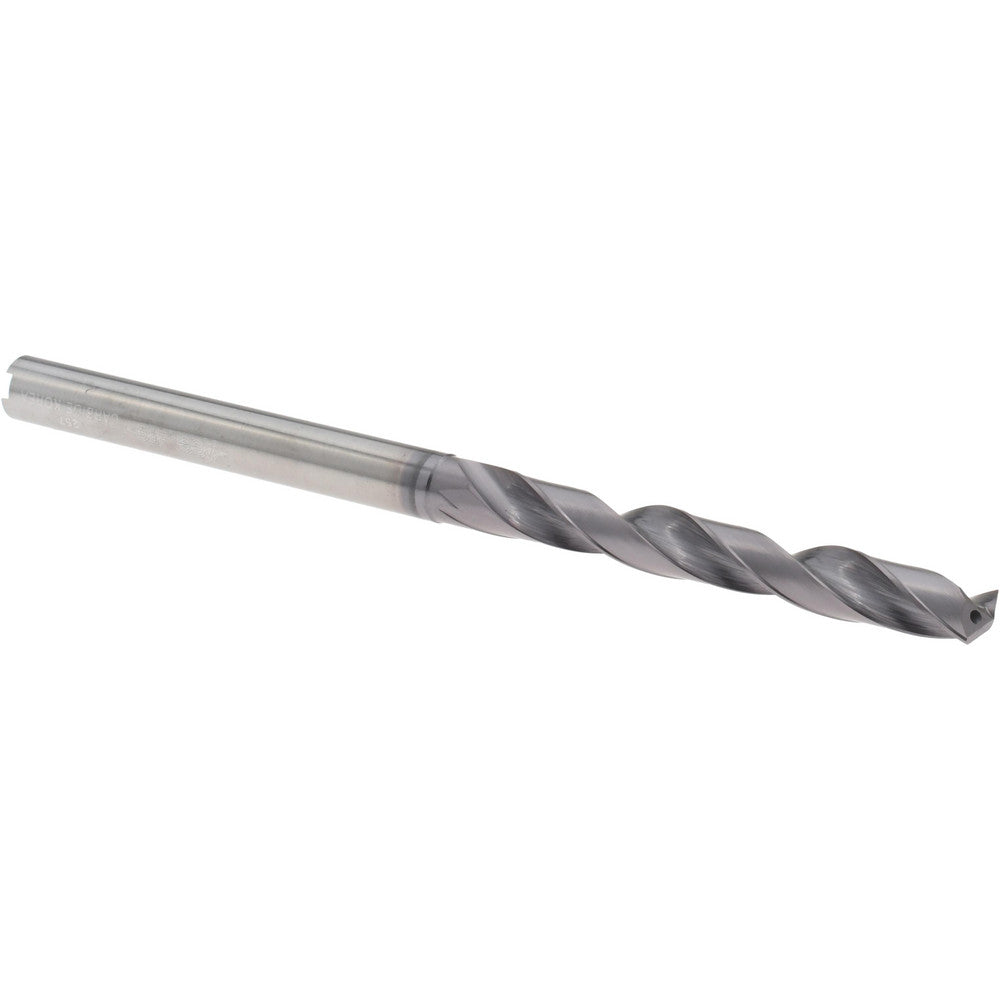 Accupro 4500190 Jobber Length Drill Bit Letter F (0.2570) Dia, 140 deg, Solid Carbide