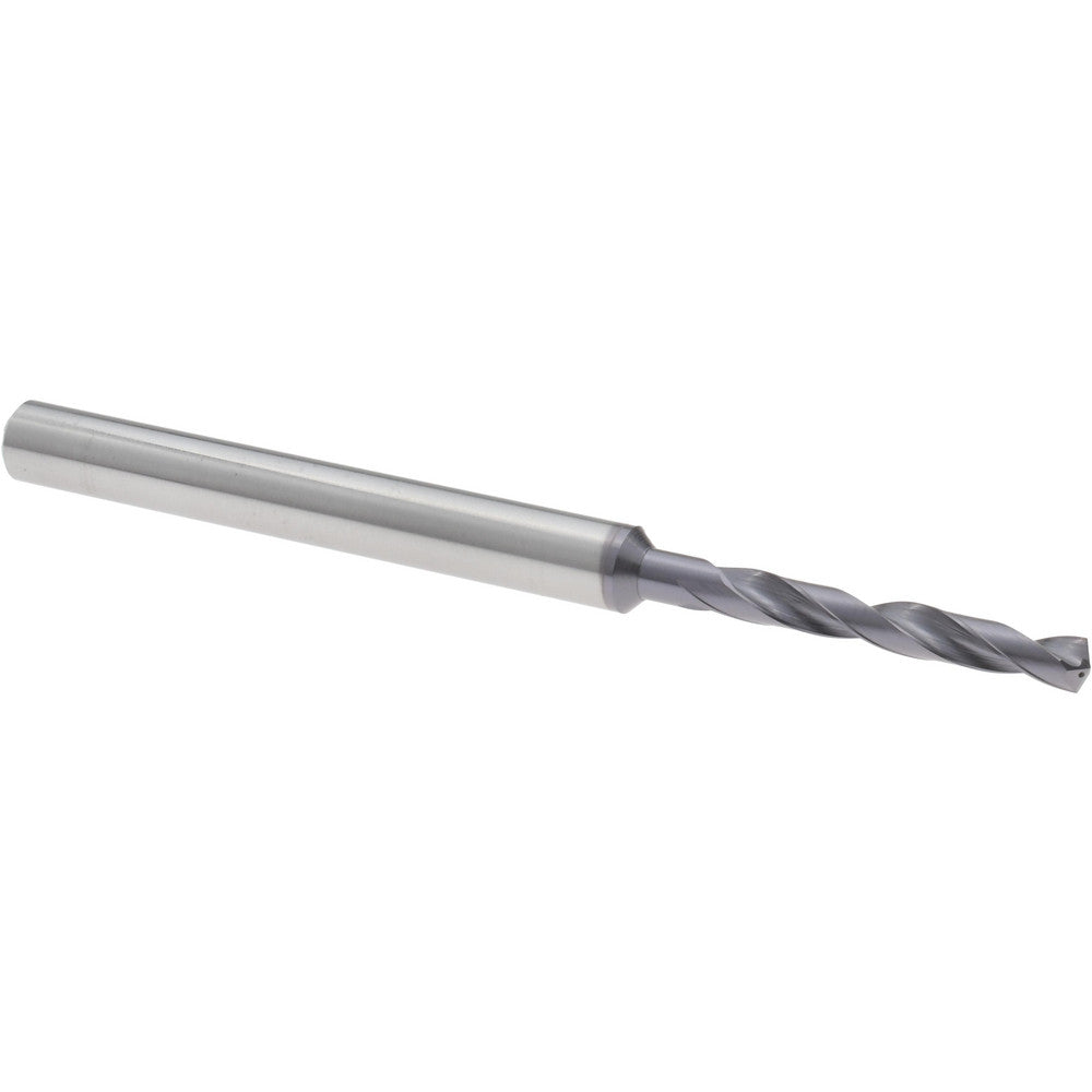 Accupro 4500308 Screw Machine Length Drill Bit 9/64" (0.1406) Dia, 140 deg, Solid Carbide