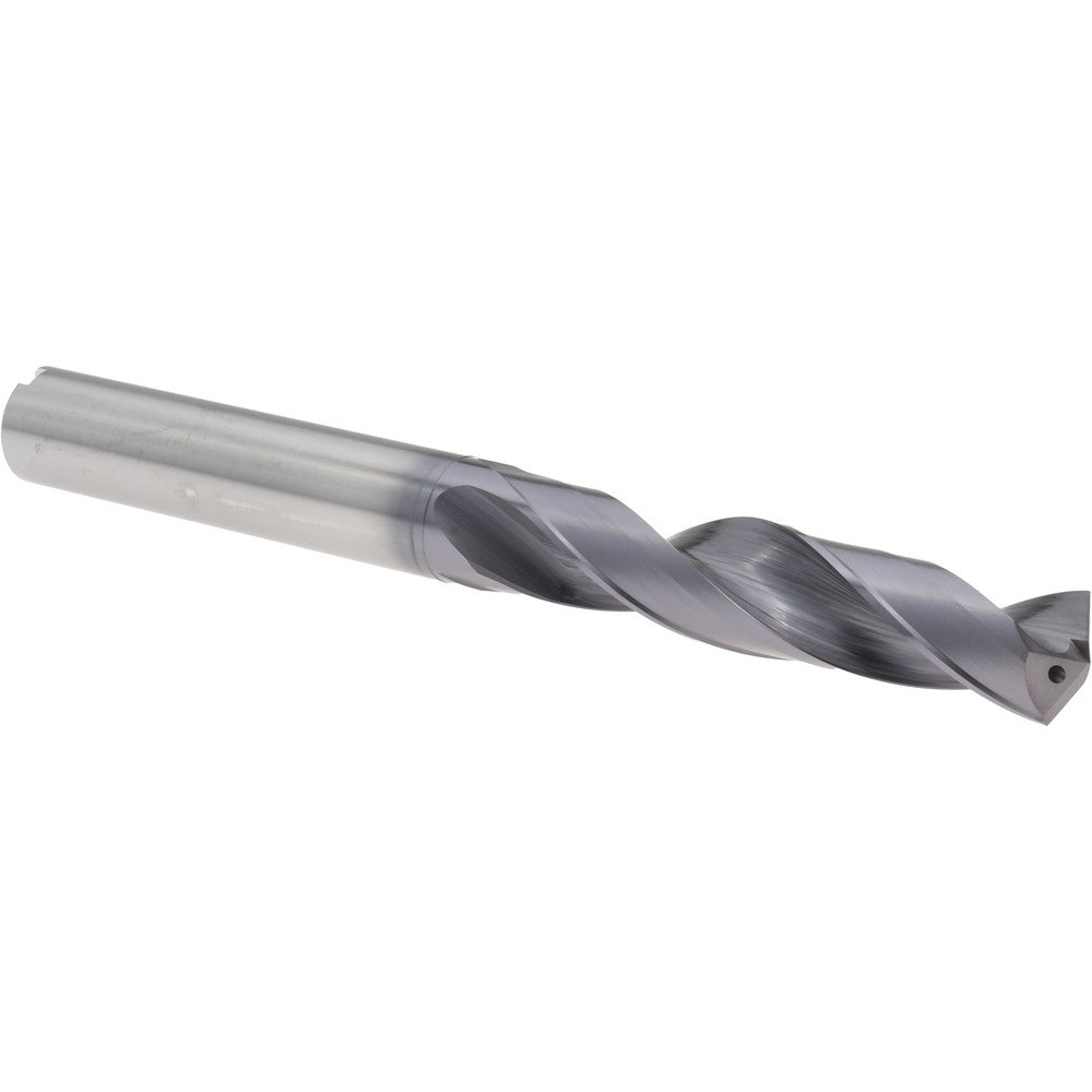 Accupro 4500365 Screw Machine Length Drill Bit 37/64" (0.5781) Dia, 140 deg, Solid Carbide