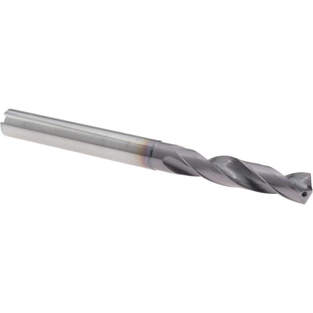 Accupro 4500380 Screw Machine Length Drill Bit 21/64" (0.3281) Dia, 140 deg, Solid Carbide