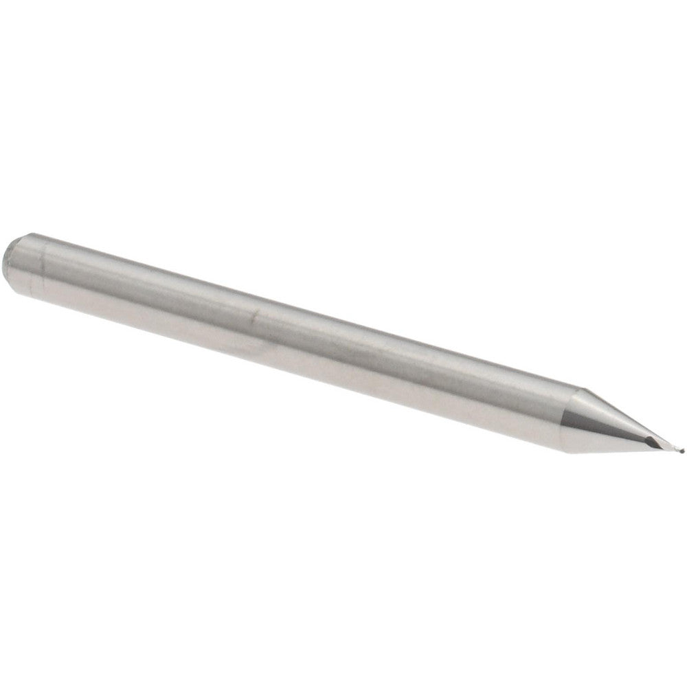 Accupro 12469080 Ball End Mill 1/64" Dia, 0.0230" LOC, 2 Flute, Solid Carbide