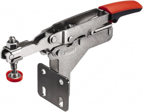 Bessey STC-HA20 Manual Hold-Down Toggle Clamp Horizontal, 450 lb Capacity, U-Bar, Flanged Base