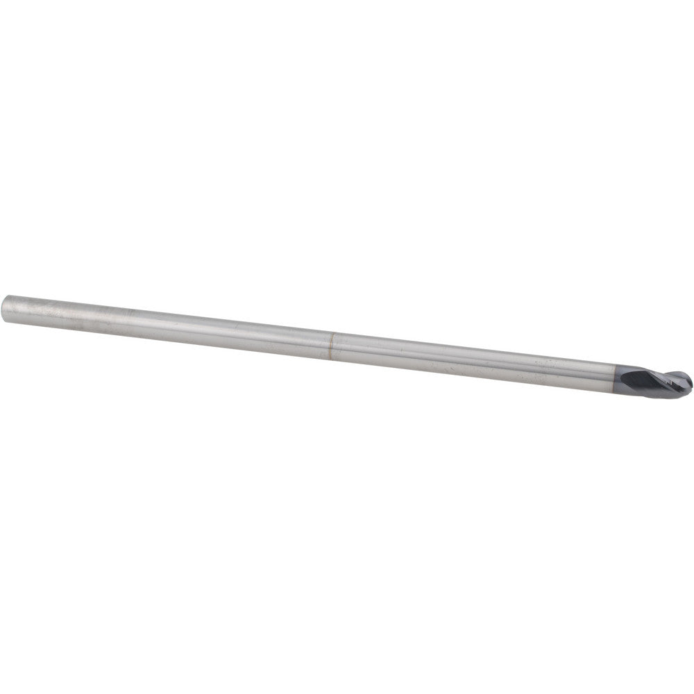 Accupro 14881860 Ball End Mill 1/4" Dia, 3/8" LOC, 3 Flute, Solid Carbide
