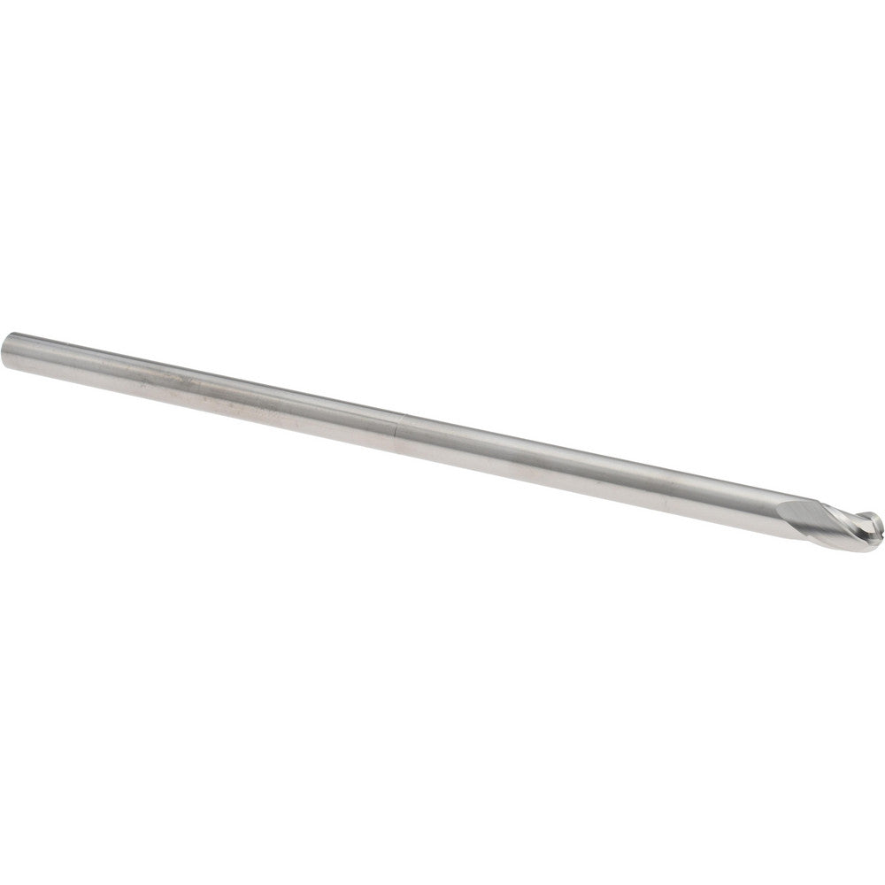 Accupro 14881864 Ball End Mill 1/4" Dia, 3/8" LOC, 3 Flute, Solid Carbide