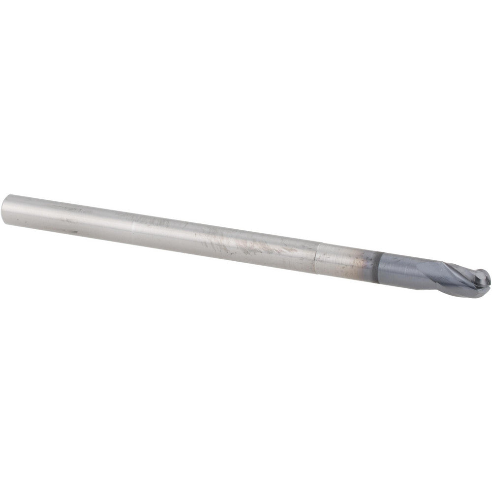 Accupro 14881869 Ball End Mill 3/16" Dia, 9/32" LOC, 3 Flute, Solid Carbide