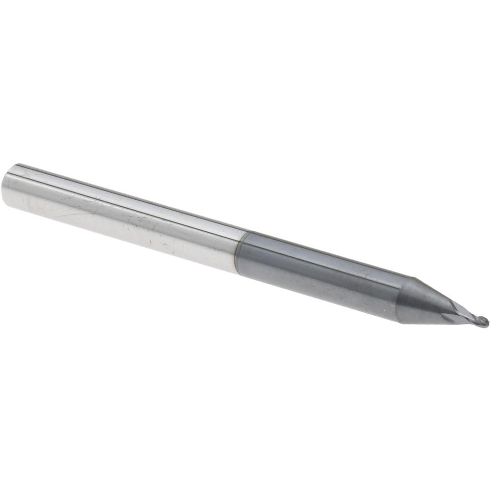 Accupro 12465793 Ball End Mill 0.0300" Dia, 0.0450" LOC, 4 Flute, Solid Carbide