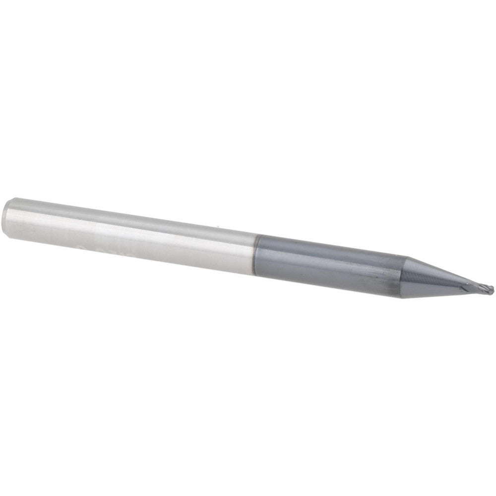 Accupro 14881882 Ball End Mill 1/32" Dia, 0.0460" LOC, 4 Flute, Solid Carbide