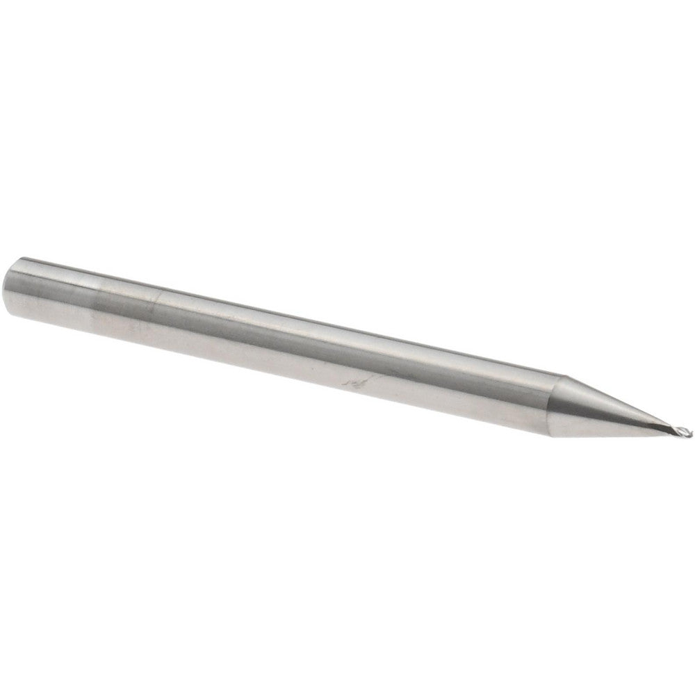 Accupro 12277150 Ball End Mill 0.0250" Dia, 0.0370" LOC, 4 Flute, Solid Carbide