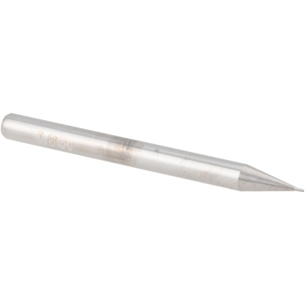 Accupro 14895464 Ball End Mill 1/64" Dia, 0.0230" LOC, 4 Flute, Solid Carbide