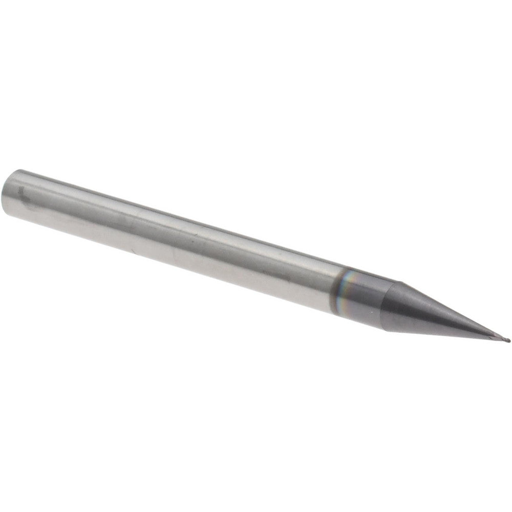 Accupro 12465761 Ball End Mill 0.0120" Dia, 0.0180" LOC, 4 Flute, Solid Carbide