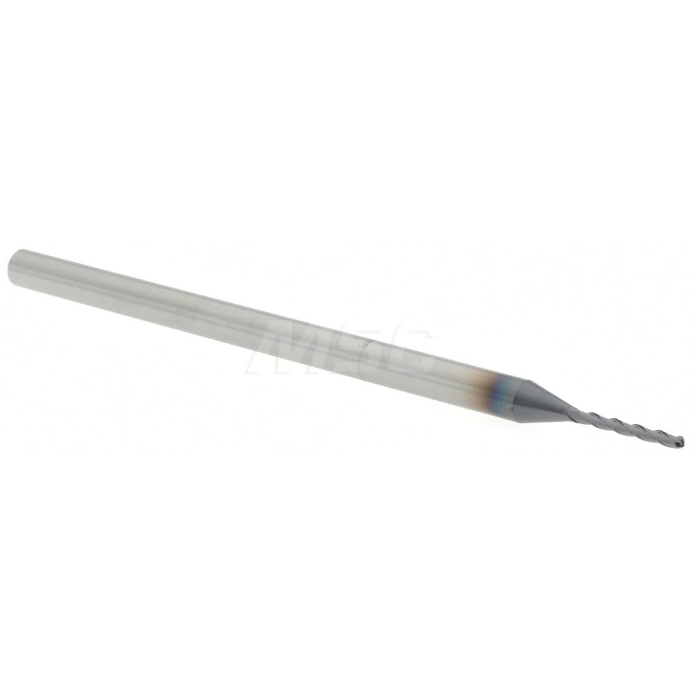 Accupro 14797465 Ball End Mill 0.04" Dia, 0.325" LOC, 3 Flute, Solid Carbide