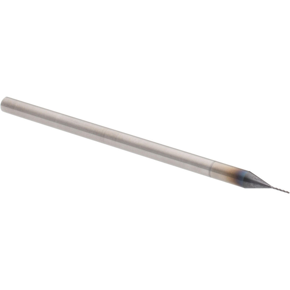Accupro 14797447 Ball End Mill 0.0156" Dia, 0.125" LOC, 3 Flute, Solid Carbide