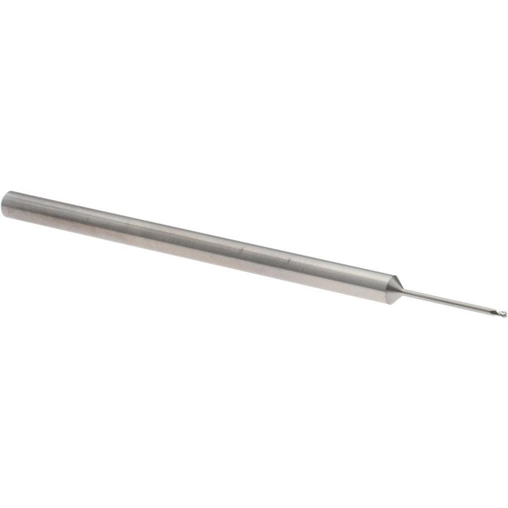 Accupro 14881894 Ball End Mill 1/32" Dia, 0.0460" LOC, 3 Flute, Solid Carbide