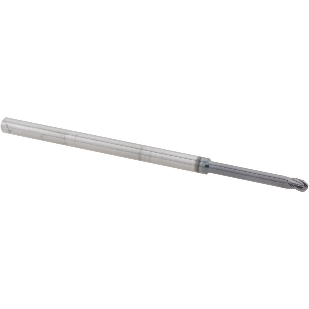 Accupro 14881915 Ball End Mill 3/32" Dia, 0.1390" LOC, 3 Flute, Solid Carbide