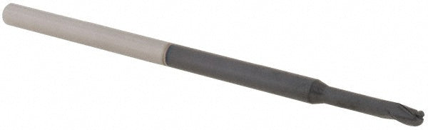 Accupro 14881917 Ball End Mill 0.0938" Dia, 0.139" LOC, 3 Flute, Solid Carbide