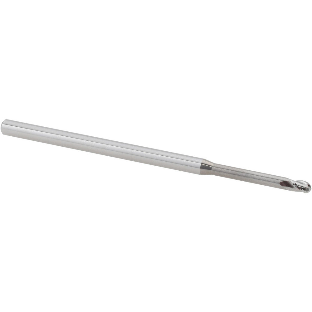 Accupro 14881922 Ball End Mill 3/32" Dia, 0.1390" LOC, 3 Flute, Solid Carbide