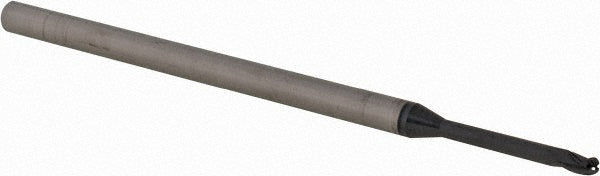 Accupro 14883946 Ball End Mill 0.07" Dia, 0.105" LOC, 3 Flute, Solid Carbide