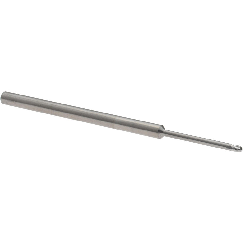 Accupro 14881937 Ball End Mill 1/16" Dia, 0.0930" LOC, 3 Flute, Solid Carbide