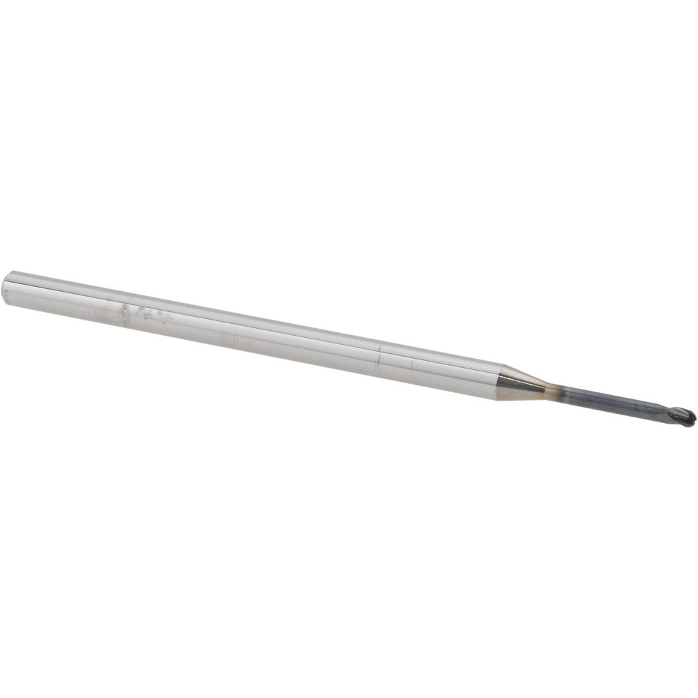 Accupro 14881945 Ball End Mill 1/16" Dia, 0.0930" LOC, 3 Flute, Solid Carbide