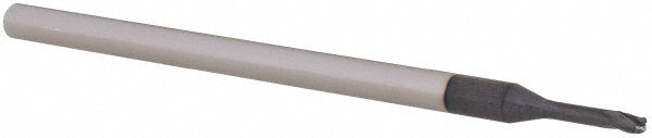 Accupro 14883954 Ball End Mill  0.0600" Dia,  0.0900" LOC,  3 Flute,  Solid Carbide