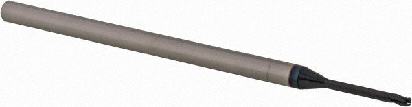 Accupro 14883960 Ball End Mill 0.055" Dia, 0.082" LOC, 3 Flute, Solid Carbide