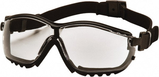 PYRAMEX GB1810ST Safety Goggles Impact, Anti-Fog & Scratch-Resistant, Clear Polycarbonate Lenses