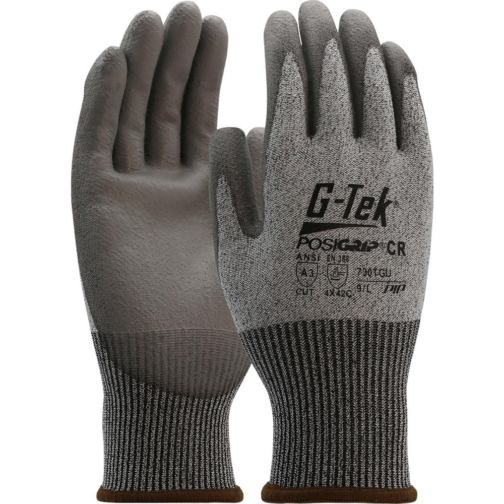 PIP 730TGU/M Cut, Puncture & Abrasion-Resistant Gloves PiP 730TGU, Size Medium, ANSI Cut A3, ANSI Puncture 2, Polyurethane, PolyKor