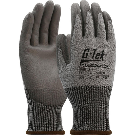PIP 730TGU/M Cut, Puncture & Abrasion-Resistant Gloves PiP 730TGU, Size Medium, ANSI Cut A3, ANSI Puncture 2, Polyurethane, PolyKor