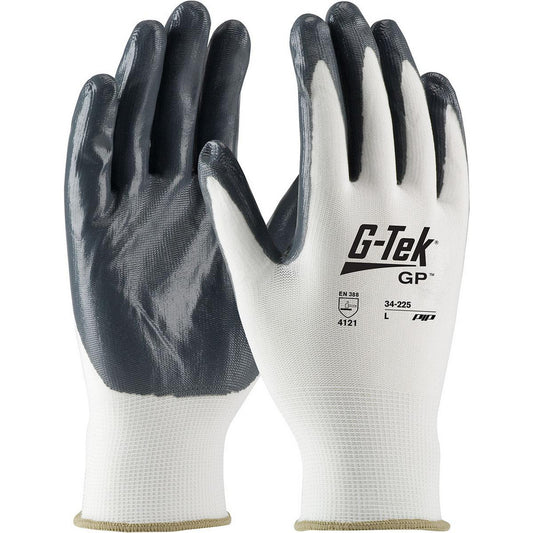 ATG 34-225/L Cut & Abrasion-Resistant Gloves ATG 34-225, ANSI Cut A1, ANSI Puncture 0, Nitrile, Nylon