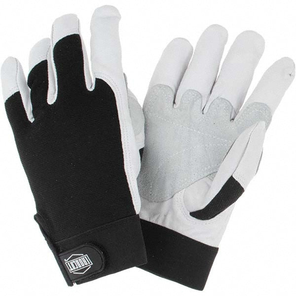PIP 86552/XL Welding Gloves Ironcat 86552, Size X-Large, Uncoated-Coated, Goatskin Leather, Pair, for Heavy Construction, Light Construction, Fabrication, Manufacturing & Landscaping