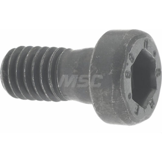 Import 6912 6X12 Hex Socket Cap Screw M6x1 x 12.00 mm, Low Socket Cap, Alloy Steel, Black Oxide Finish, 8.8 Material Grade