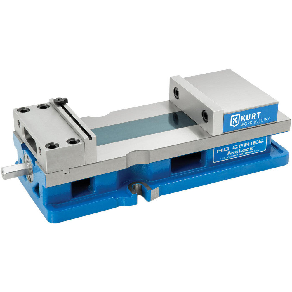 Kurt HD691 Machine Vise Single-Station, 6.00" Jaw Width, 9" Jaw Opening, Stationary Base, Precision