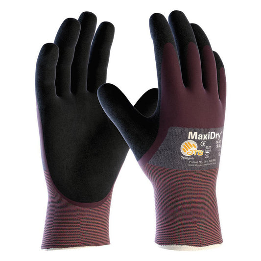 ATG 56-425/XS Work Gloves ATG 56-425, Size X-Small, Micro-Foam Nitrile-Coated Nylon, General Purpose