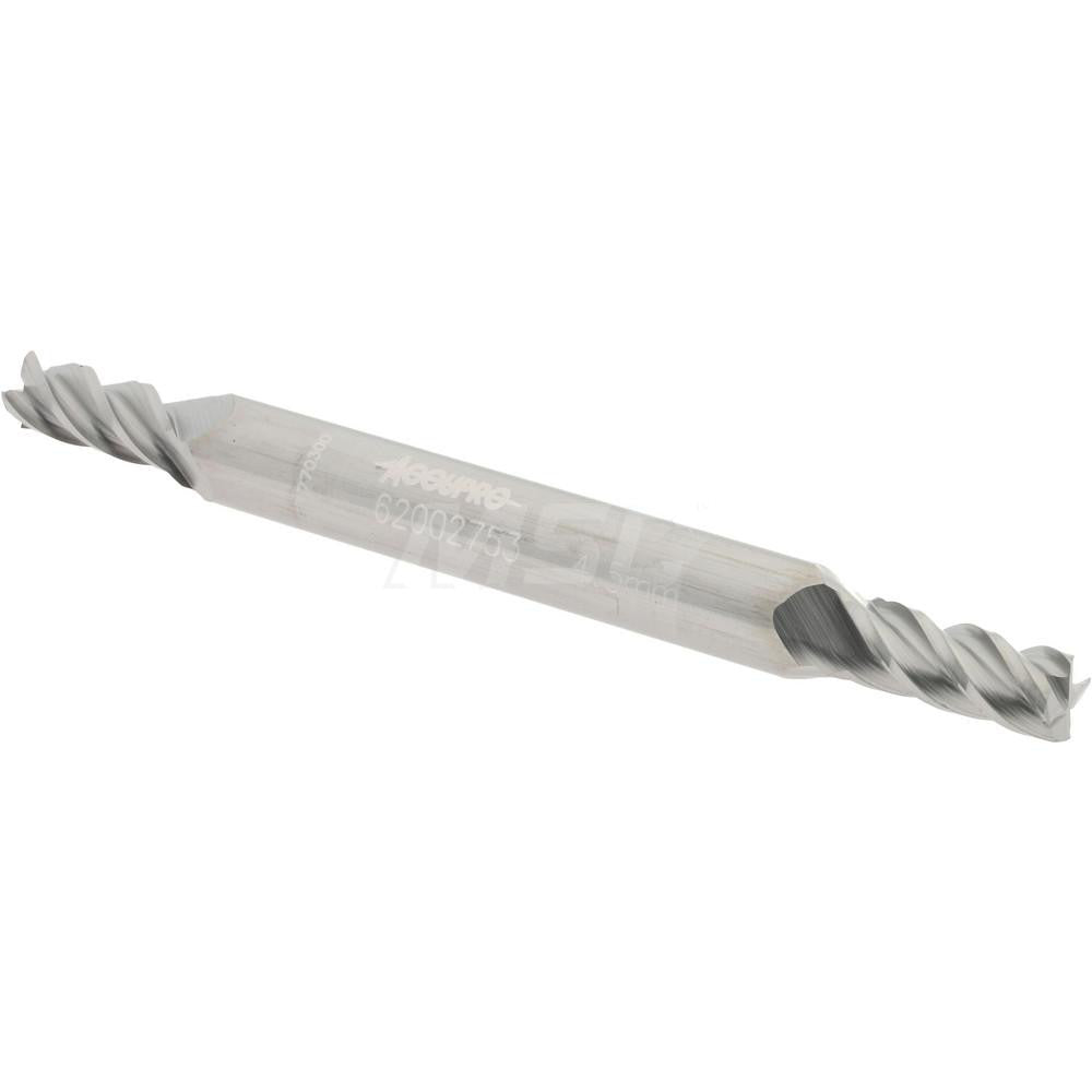 Accupro 62002753 Square End Mill 0.1772'' Dia, 0.374'' LOC, 4 Flutes, Solid Carbide