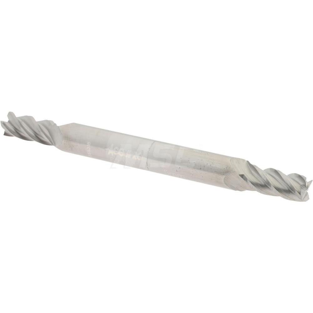 Accupro 62002761 Square End Mill 0.1969'' Dia, 0.3937'' LOC, 4 Flutes, Solid Carbide