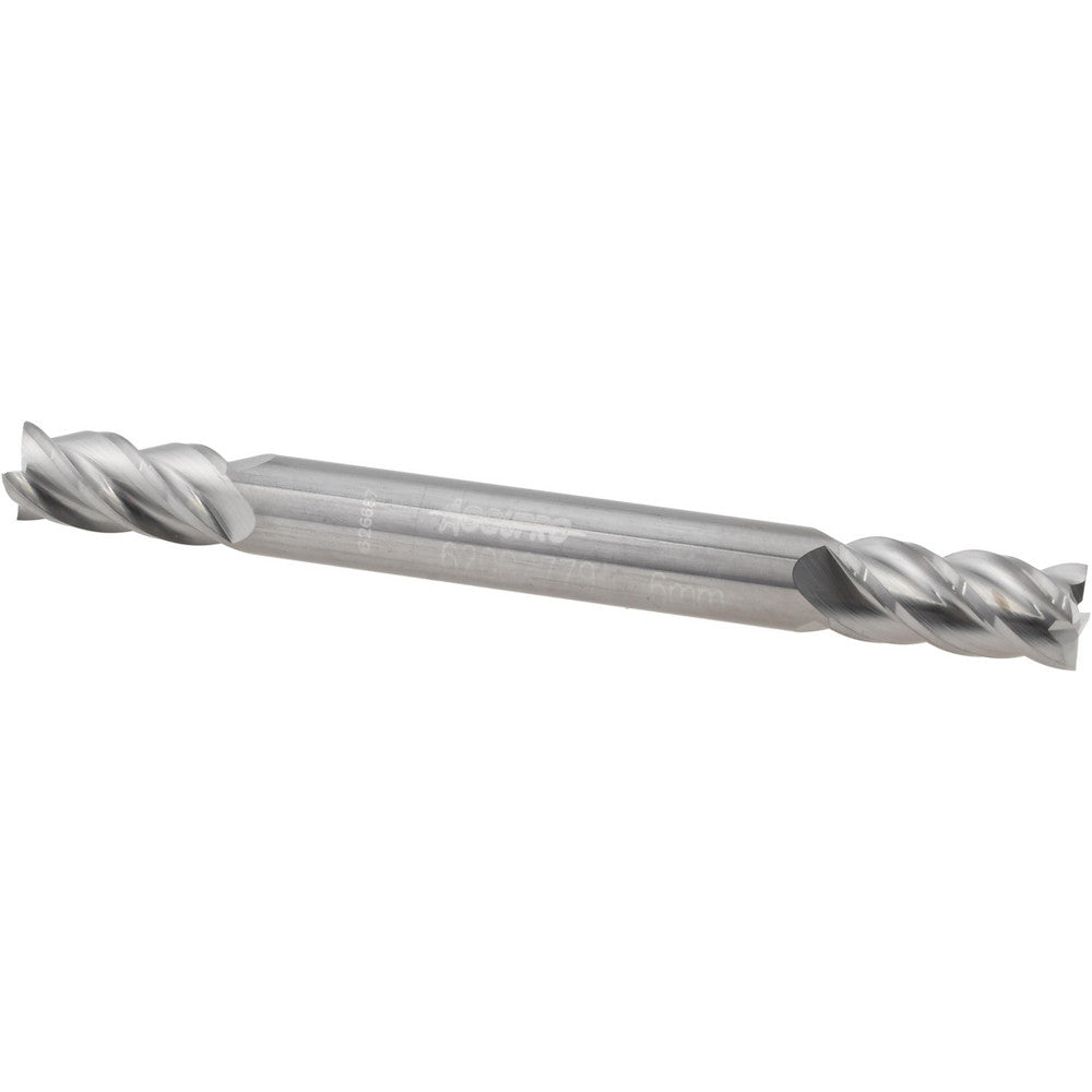 Accupro 62002779 Square End Mill 0.2362'' Dia, 0.4724'' LOC, 4 Flutes, Solid Carbide