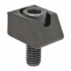 Mitee-Bite 26070 3/8-16 Screw Thread, 1" Wide x 1/4" High, Serrated Steel Standard Style Screw Mount Toe Clamp