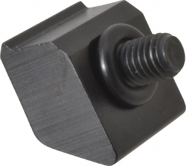 Mitee-Bite 26080 1/2-13 Screw Thread, 1-1/2" Wide x 3/8" High, Serrated Steel Standard Style Screw Mount Toe Clamp
