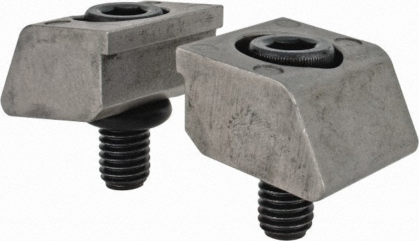 Mitee-Bite 26085 1/2-13 Screw Thread, 1-1/2" Wide x 3/8" High, Smooth Steel Standard Style Screw Mount Toe Clamp