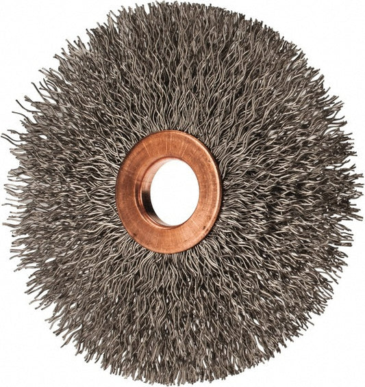 Value Collection S62034145 Wheel Brush 3" Wheel Dia, Crimped