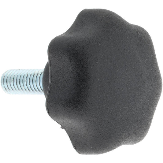 Gibraltar PKG-371-G Lobed Knob 32.00 mm Head Dia, 7-Point, Thermoplastic Elastomer